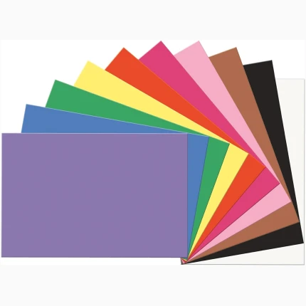 Construction paper sheet