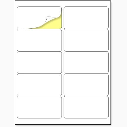Plain White Label