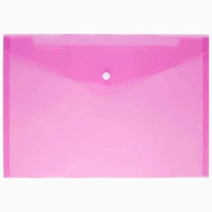 Snap Folder A4 Pink IBC