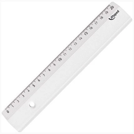 Plastic Ruler 20Cm