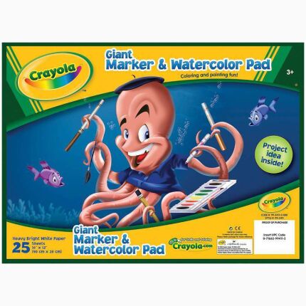 Crayola Coloring Book  A3