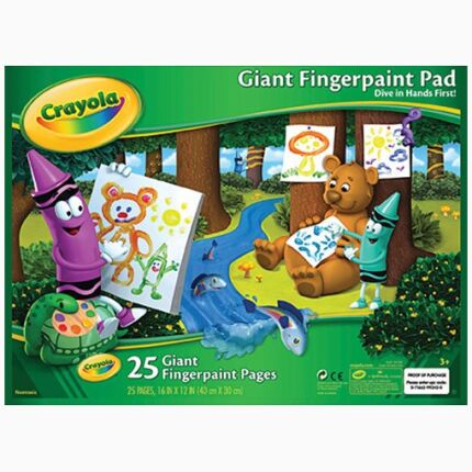 Crayola Giant Fingerpaint Paper