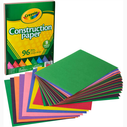 Crayola 96 Ct Construction Paper