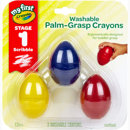 Ct.My First Crayola Washable Egg Crayons