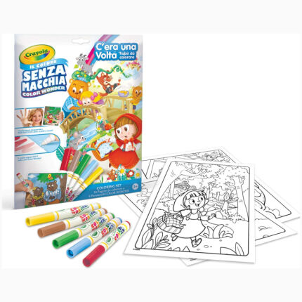 Crayola Color Wonder Coloring Pad & Markers Fairytales