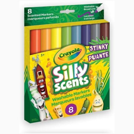 Crayola 8 Ct Silly Scents™ Colored Pen