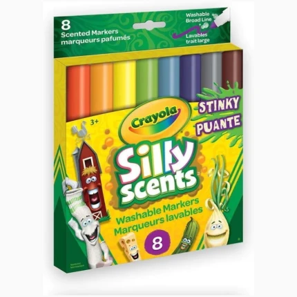 كرايولا أقلام تلوين كرايولا 8 قيراط Silly Scents™