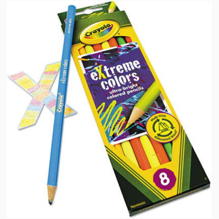Crayola 8 Ct Extreme Colors Pencils