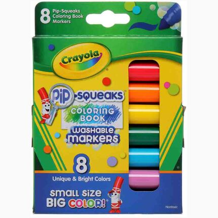 Crayola 8Ct Pip-Squeaks Tm Markers