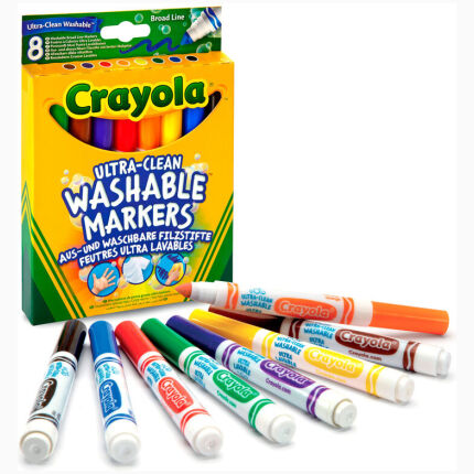 Crayola Washable Markers 8 colore