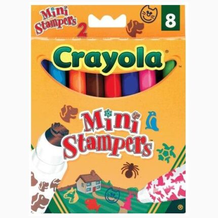 Crayola Mini Stampers 8 colore