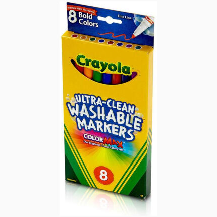 Crayola 8 Ct Classic,Fine  Line