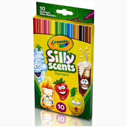 Crayola Silly Scents Markerv 10 Ct