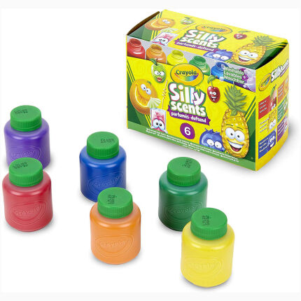 Crayola 6 Ct Silly Scents Washable Kids Paint