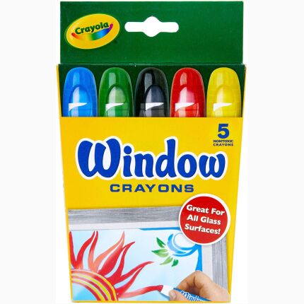 Crayola 5 Ct Window Crayons