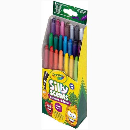 Crayola Mini Scented Twistable Cr 21Ct