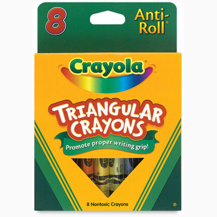 Crayola 8 Ct Triangular Crayons
