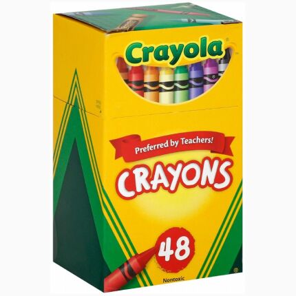 Crayola 48 Ct - Non - Peggable