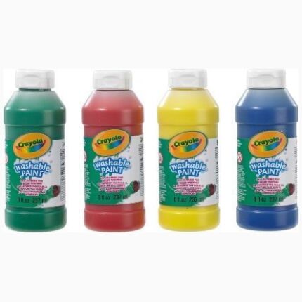 Crayola 9 Washable Paint Bottles