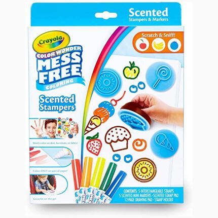 Crayola Stamps, coloring Pens , Paper