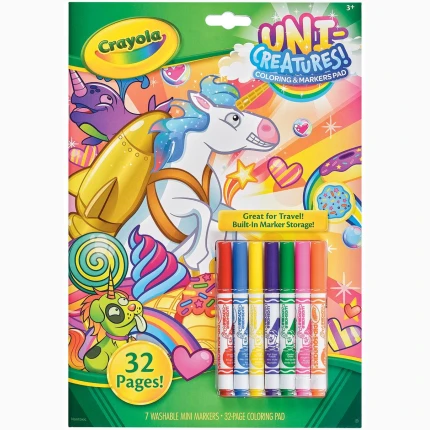 Crayola Animal coloring Book &Markers