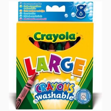 Crayola 8 Big washable Crayons