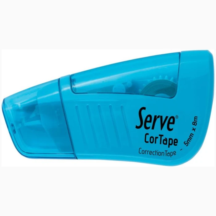 Serve Correction Tape 5Mm*8M Neon Colors Blue - Image 1
