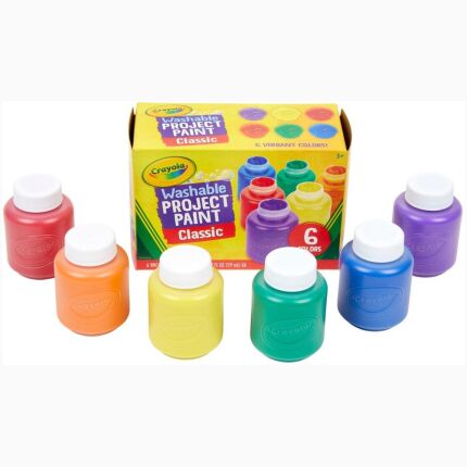 Crayola 6 Ct 2-Oz. Bottles, Assorted C