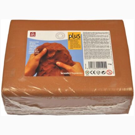 طين إسباني 5 كجم بني