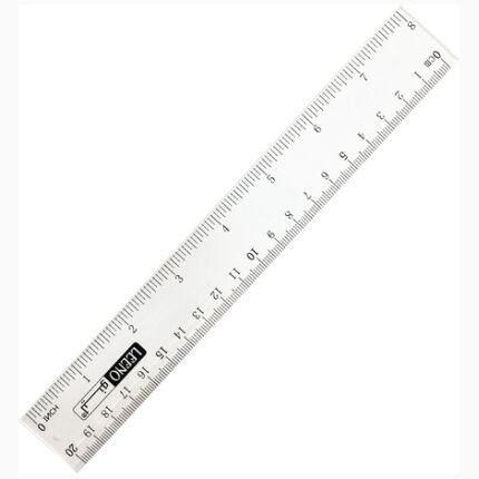 Plastic Ruler 20 Cm