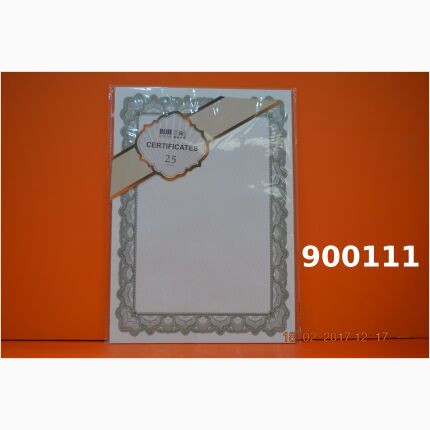 Paper To Print A Certificates With Frame