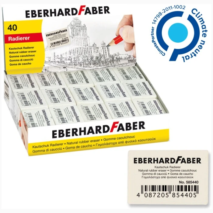 Natural Rubber Eraser - Image 1
