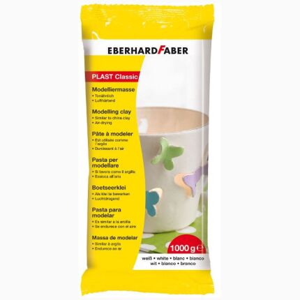 Clay Pottery German Luxury 1Kg White