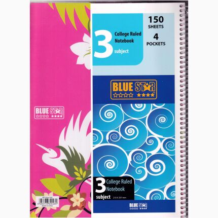 Note Book 1 Subject Wooded Cocer