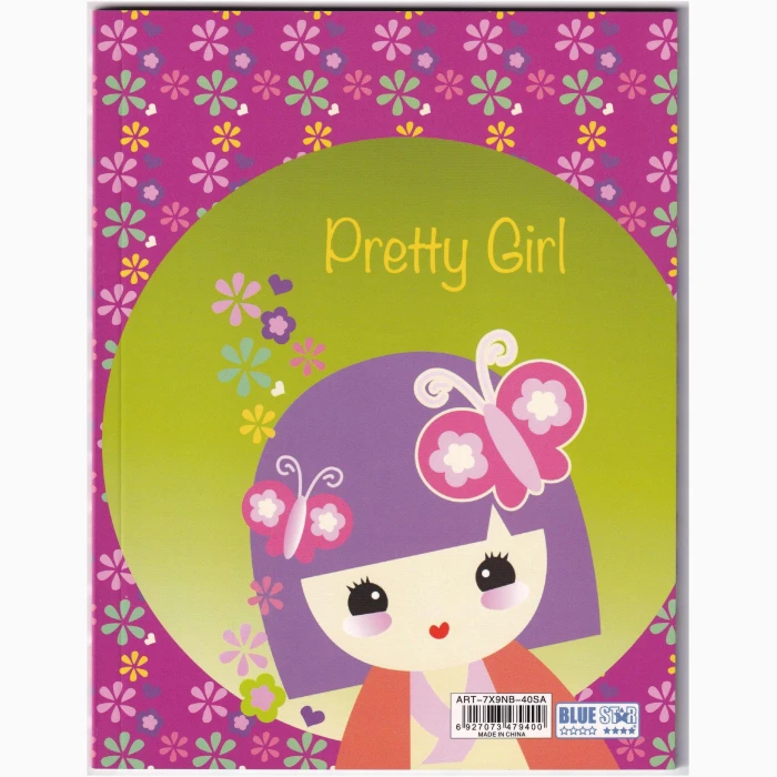 Note Book Blue Star 40 Sh - Image 1