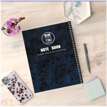 Note Book Blue 120S A4