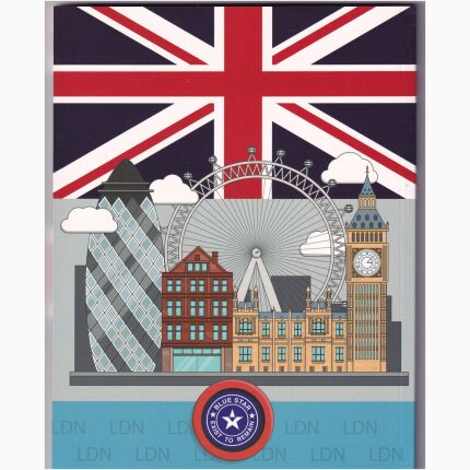 Note Book Blue Star 80 Sh