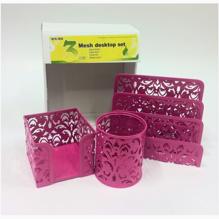 طقم تثقيب من 3 قطع (نمط الزهرة)