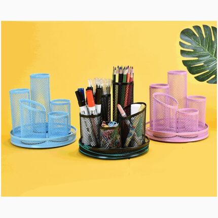 Five Pot Pen Holder