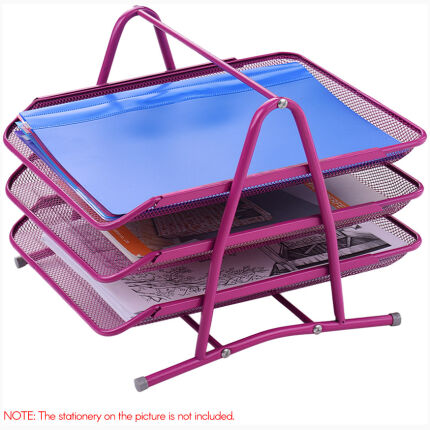 Tree-Tiered File Tray (Violet)