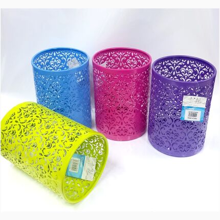 Punching Trash Bin -Small Purple