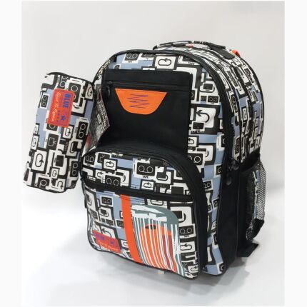 Sc-Bag With P/C 4 Zip B/S Repeat (L)