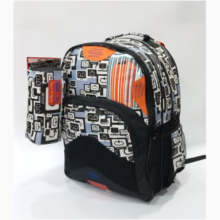 Sc-Bag With P/C 2 Zip B/S Repeat (L)