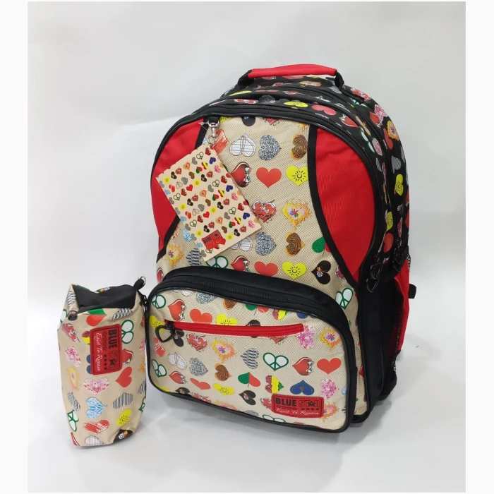 Sc-Bag With P/C 2 Zip B/S Peace (L) - Image 1