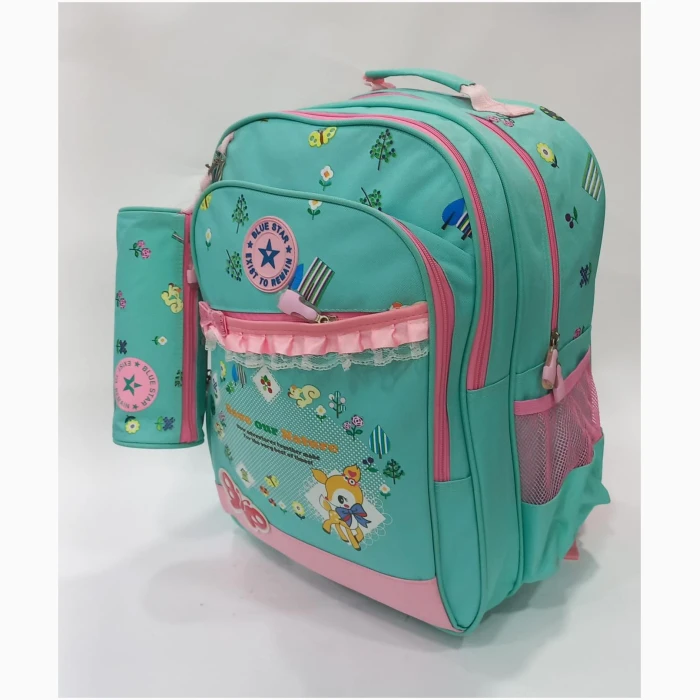 School Bag 2 Zippers Large P.Case Save Our Nature - Image 1