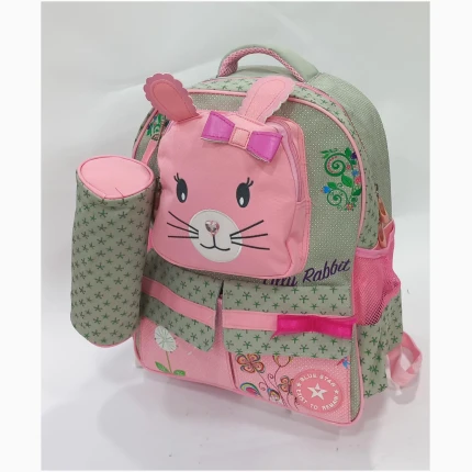 الحقيبة المدرسية 1 سحاب 1 حقيبة أرنب صغيرة P.Case Rabbit 2