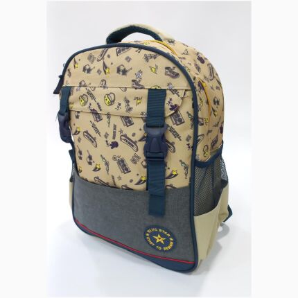 School Bag 1 Zippers Small P.Case