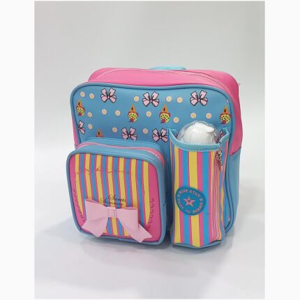 Lunch Bag Large Flower With Ice Cream