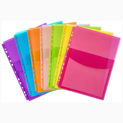 ملف مكتبي ملون A4