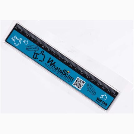 Ruler 18 Cm With Whatscan Design